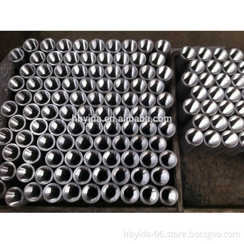 100% Bar Break Performance of high tensile strength rebar coupler China Leading Manufacture for construction